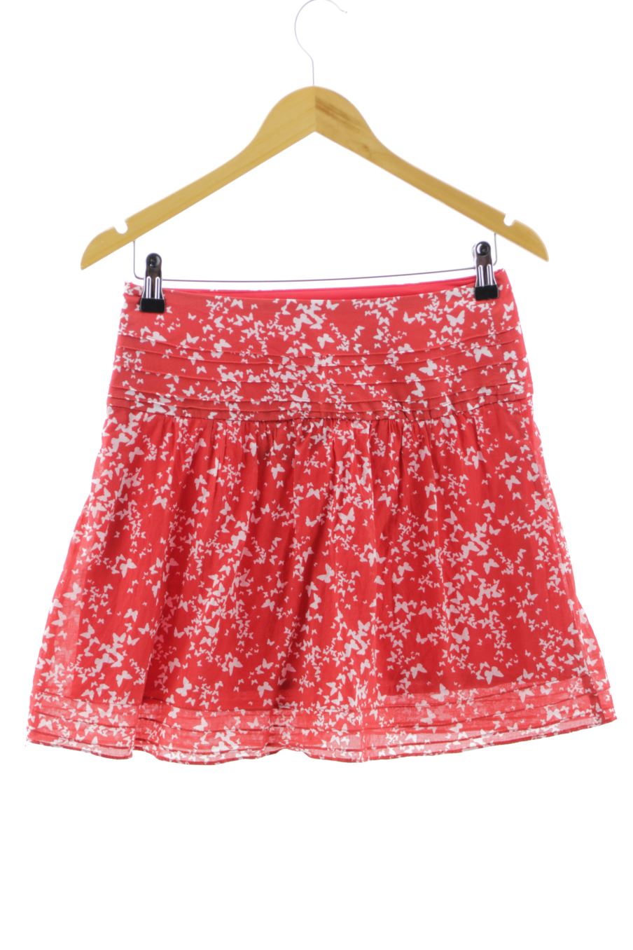 Falda de Camaieu de la talla 34, de color rojo