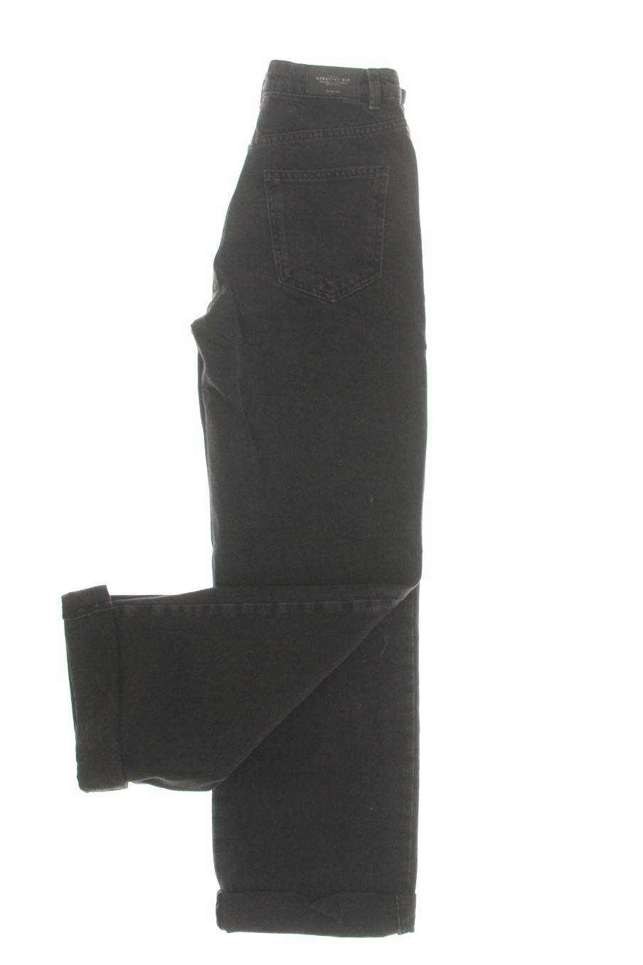 Jeans Stradivarius de la taille 38, de couleur noir de denim