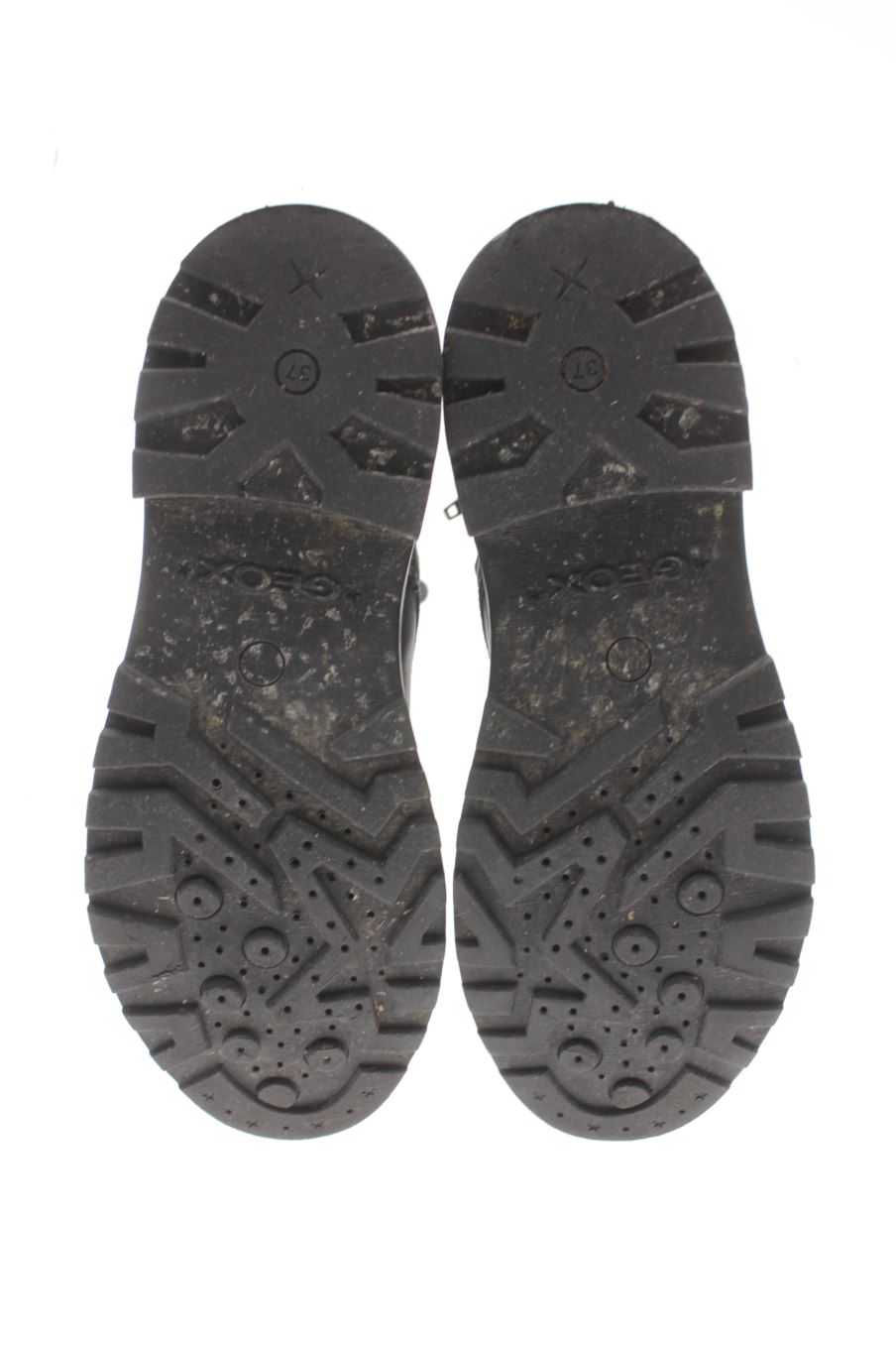 Botines de Geox de la talla 37, de color negro de