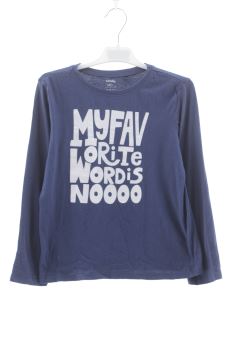 Langärmeliges T-shirt 134 Sinsay