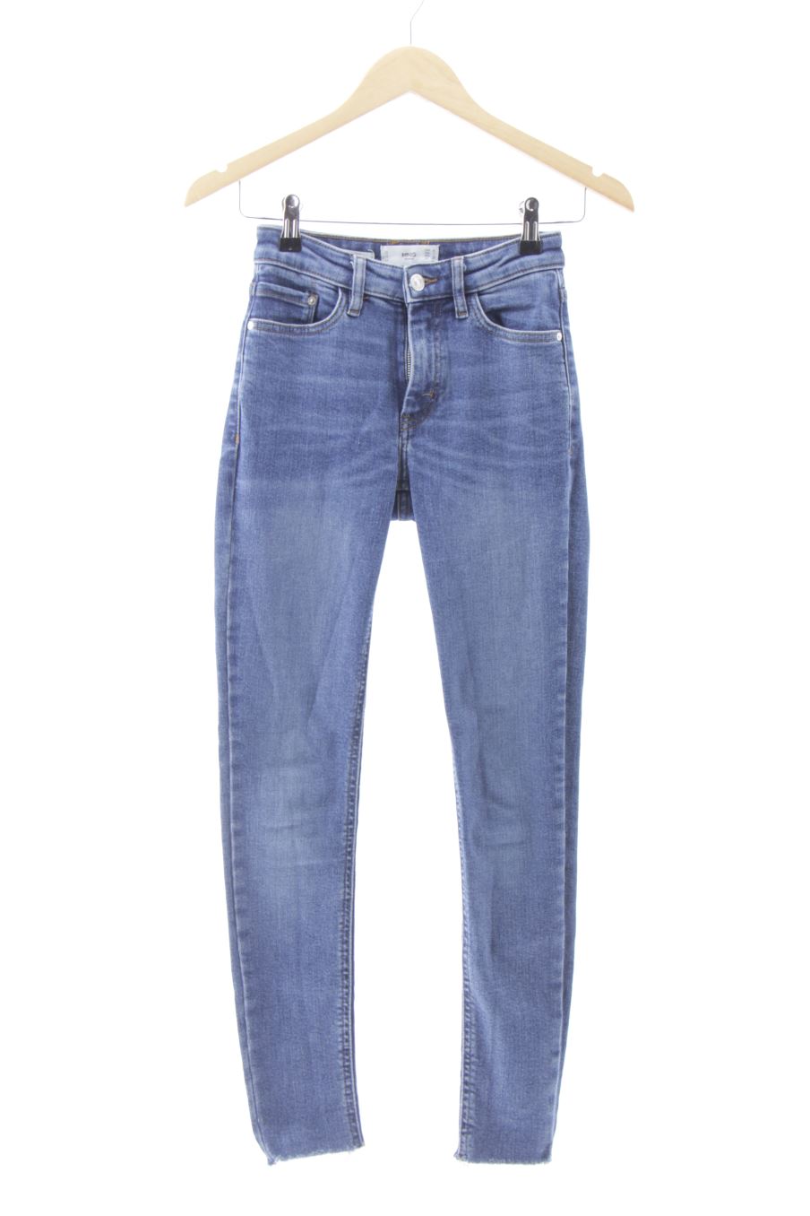 Vaquero de Mango de la talla 32, de color azul de ropa vaquera