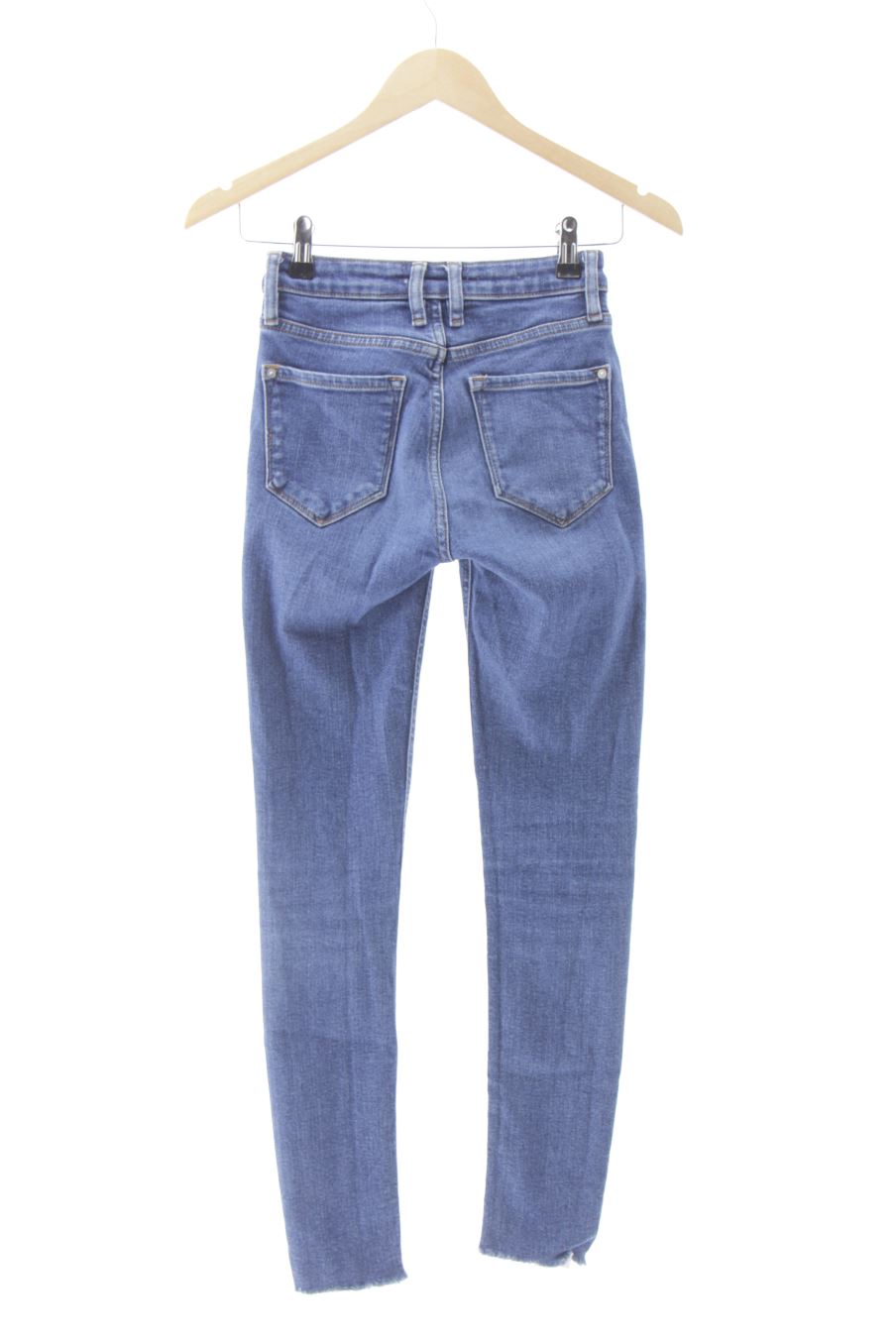 Vaquero de Mango de la talla 32, de color azul de ropa vaquera
