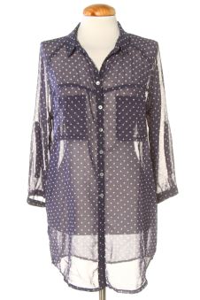 Blusa a maniche lunghe M Stradivarius