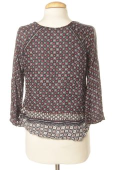 Blouse à manches longues S Bershka