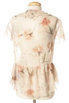 Blouse à manches courtes M Zara