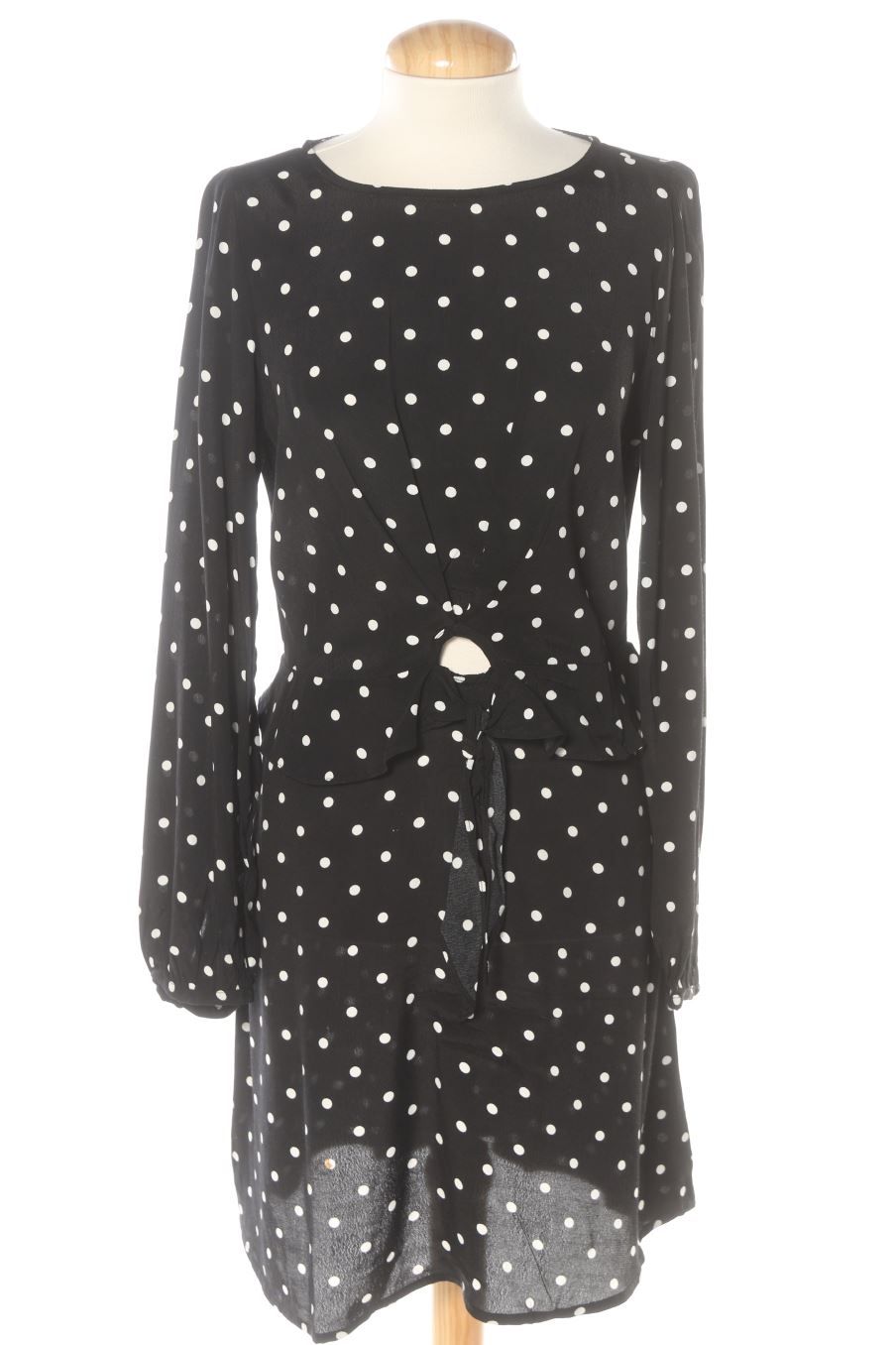 Vestito casual de Mango de la talla S, de color nero