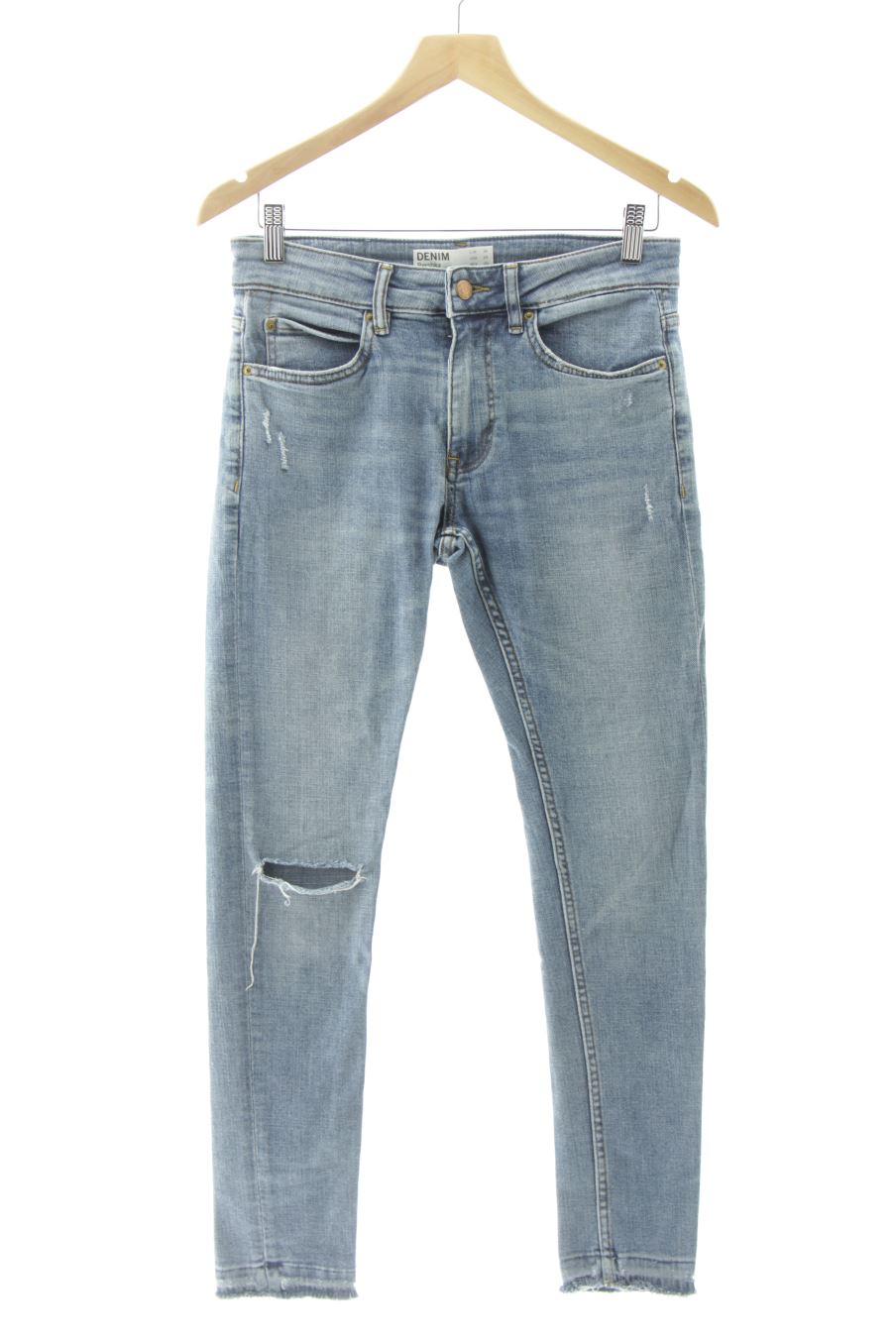 Jeans Bershka de la taille 36, de couleur bleu de denim