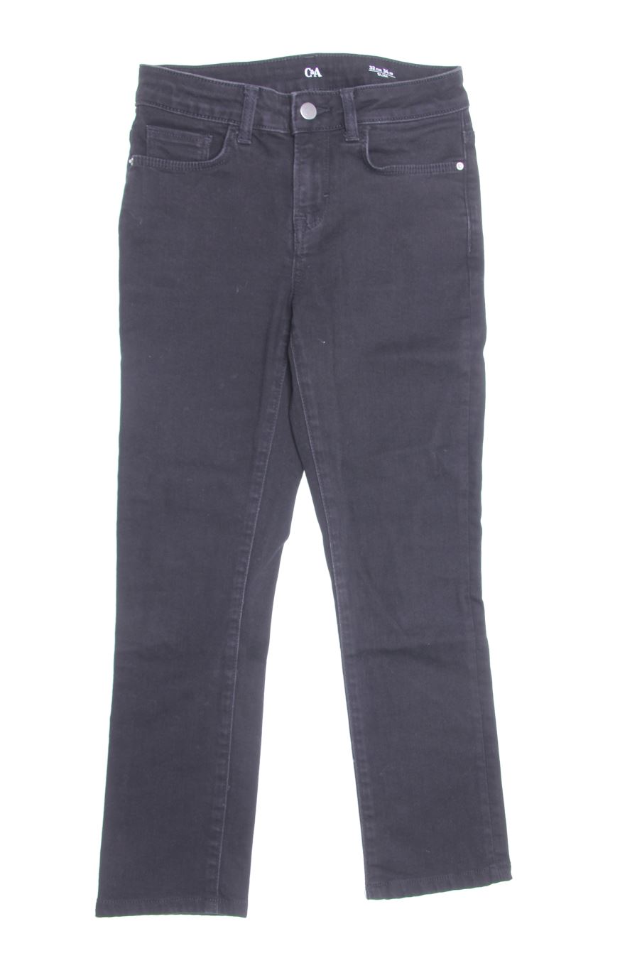 Jeans C&A de la taille 32, de couleur noir de denim