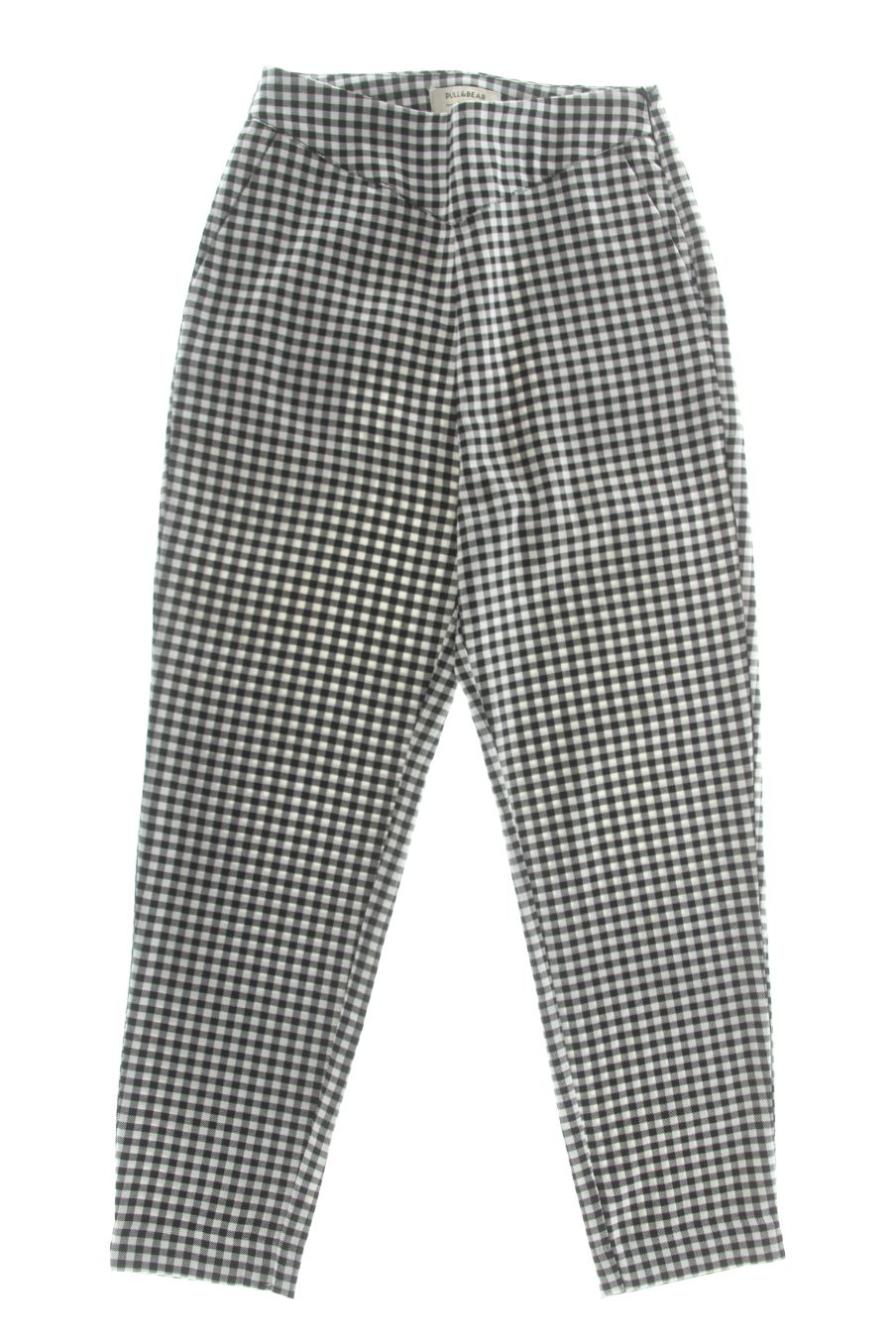 Pantalones de Pull & Bear de la talla 34, de color cuadros