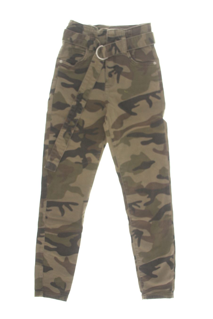 Jeans Bershka de la taille 32, de couleur vert de denim