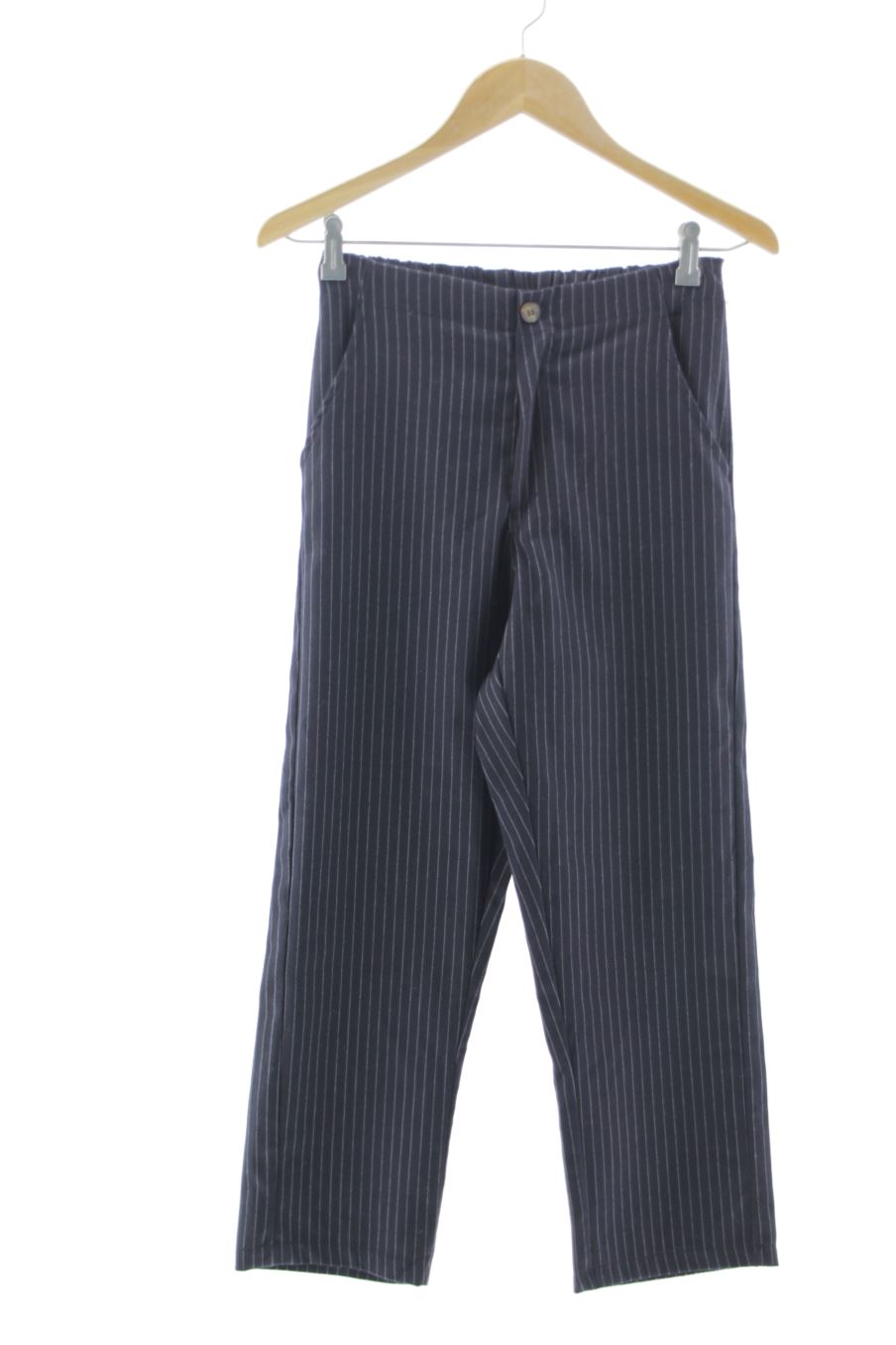 Pantaloni de candela y manuela de la talla S, de color blu oltremare