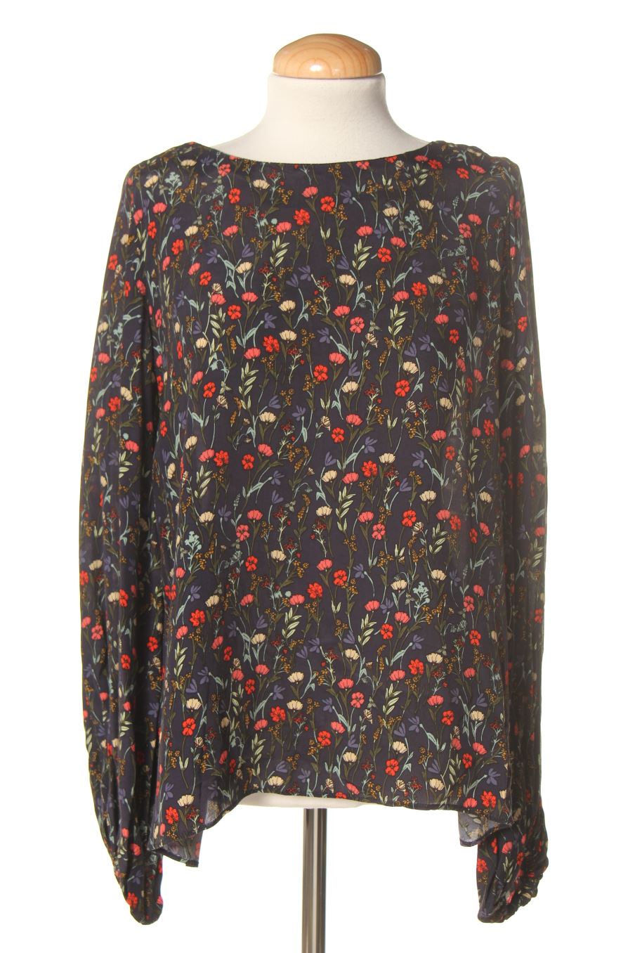 Blouse à manches longues Amitié de la taille XS, de couleur fleurs