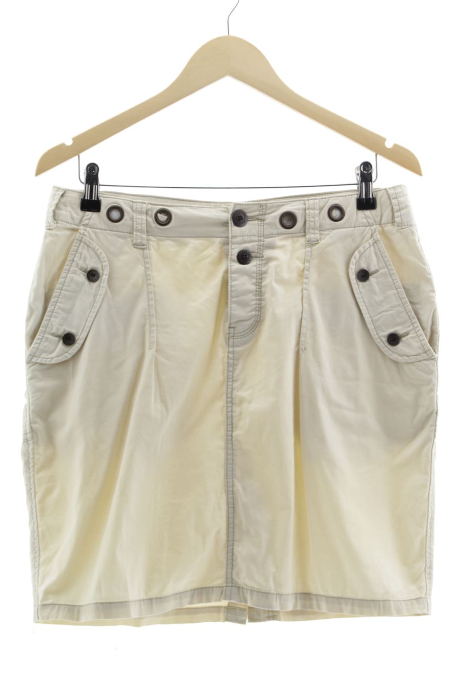 Jupe Geisha de la taille M, de couleur beige