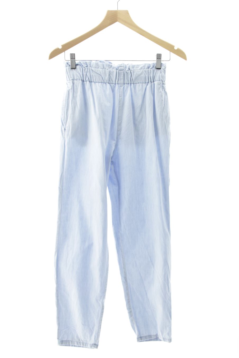 Pantalon Casual Zara de la taille XS, de couleur bleu