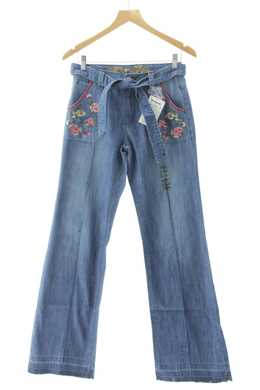 Jeans Desigual de la taille 36, de couleur bleu de denim