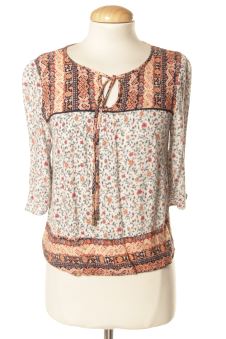 Blouse à manches longues S Bershka