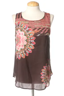 Kurzärmelige Bluse M Desigual, Foto 1 von 2
