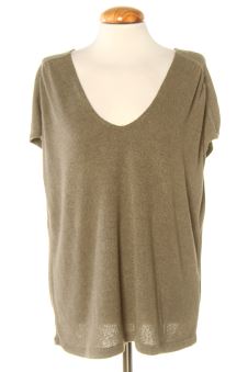 Blouse à manches courtes L Cortefiel