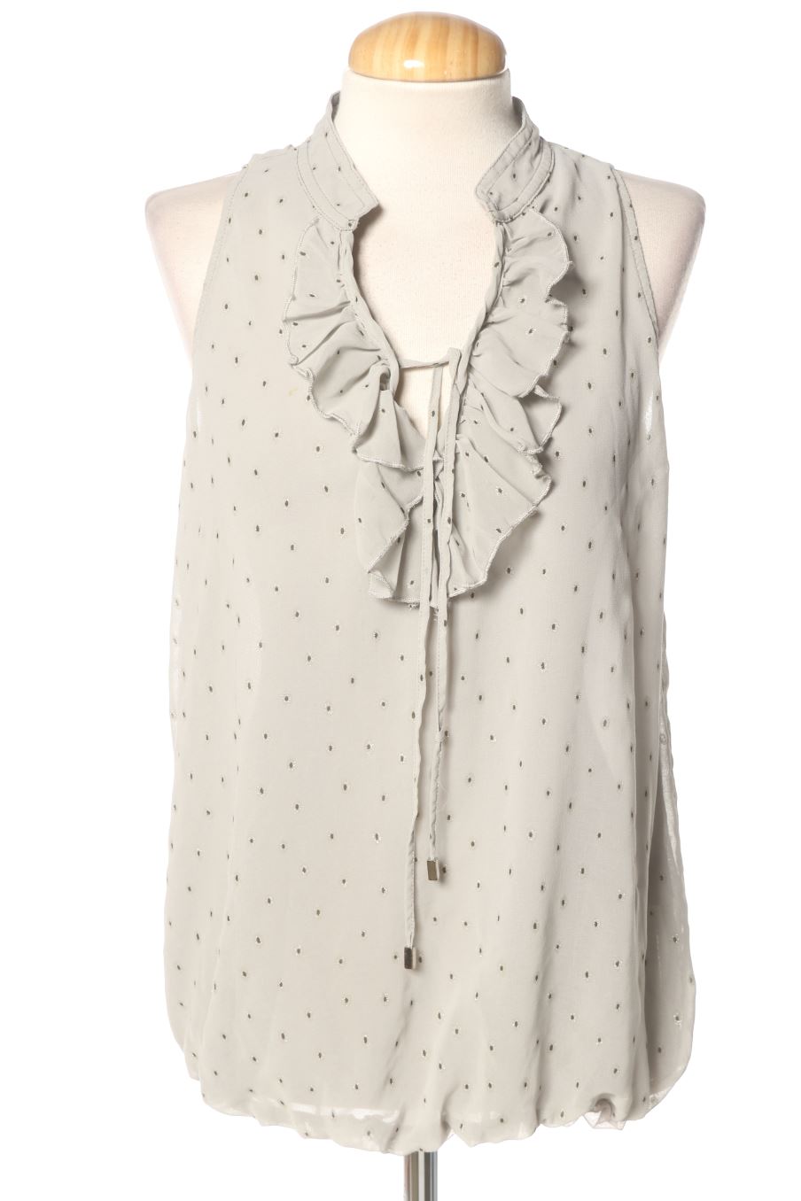 Blouse à manches courtes FiorellaRubino de la taille 44, de couleur gris