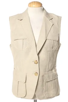 Chaleco de tela L Massimo Dutti, foto 1 de 2