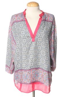 Blusa de manga corta XS Zara, foto 1 de 2