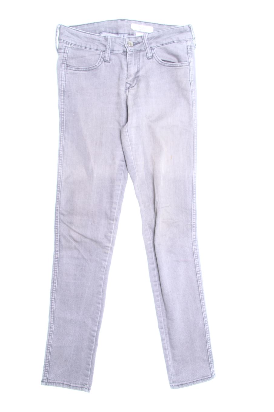 Vaqueros de H&M de la talla 36, de color gris de ropa vaquera