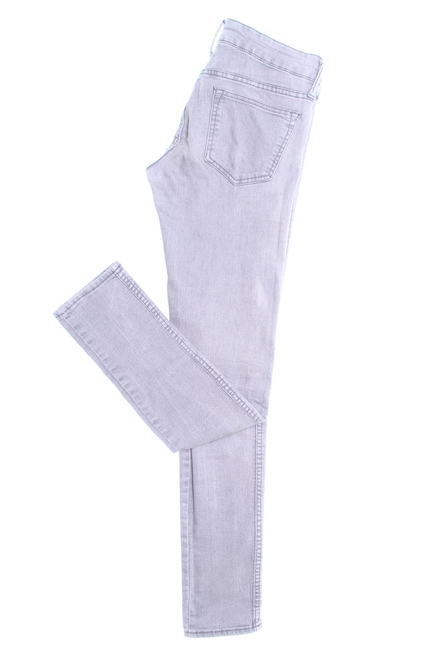Vaqueros de H&M de la talla 36, de color gris de ropa vaquera