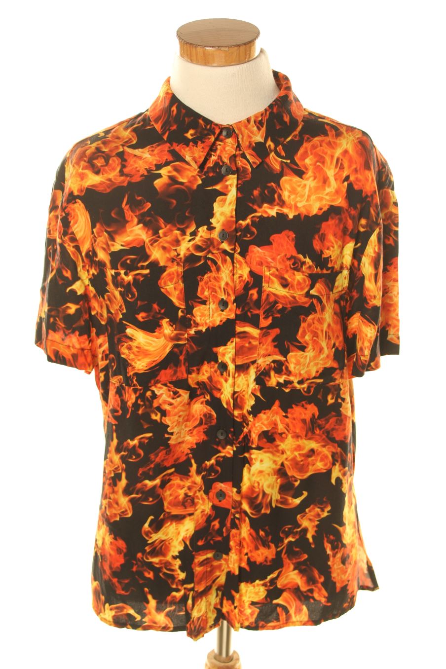 Chemise Bershka de la taille S, de couleur imprimés