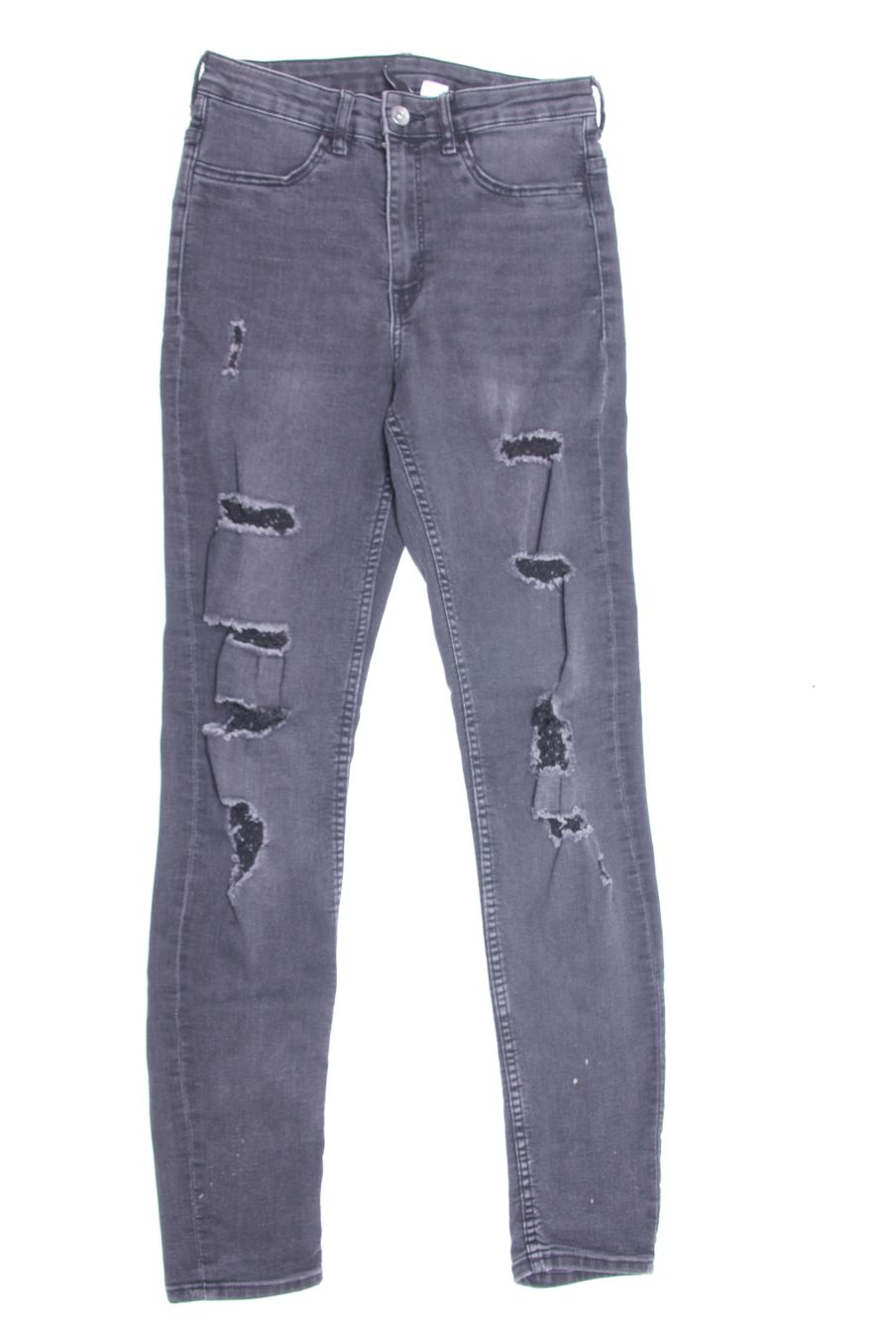 Jeans H&M de la taille 36, de couleur noir de denim