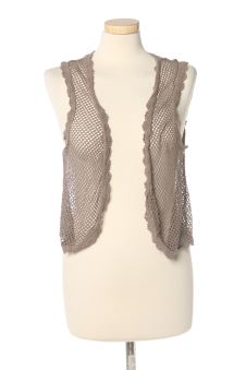 Gilet di stoffa S Made in italy, foto 1 di 2