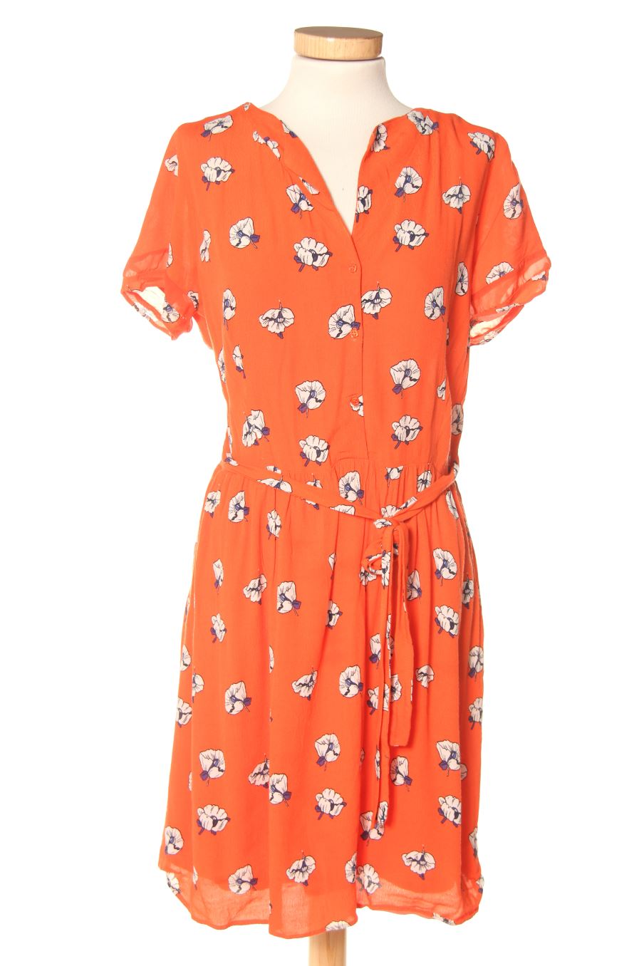 Robe casual Naf Naf de la taille 42, de couleur fleurs