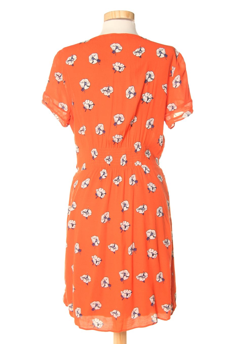 Robe casual Naf Naf de la taille 42, de couleur fleurs