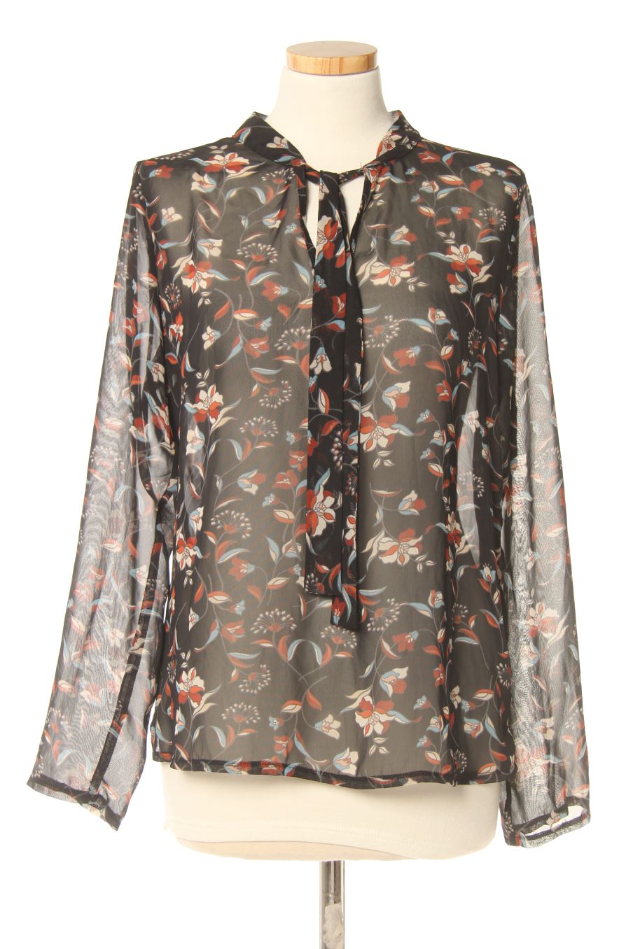 Langärmelige Bluse von PERCENTIL Größe S, Farbe Geblümt, für
