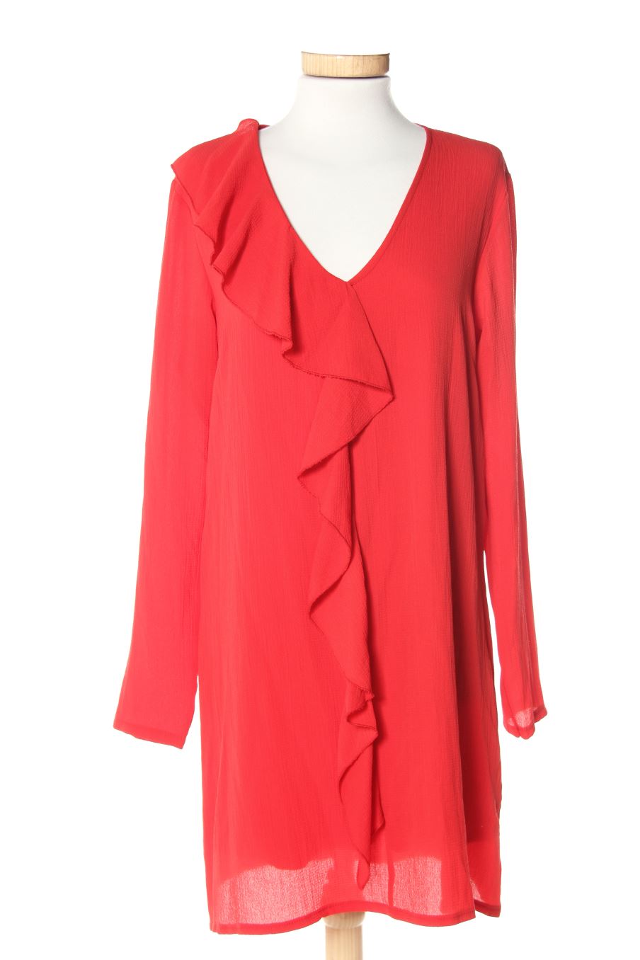 Robe casual Valentina de la taille 38, de couleur rouge
