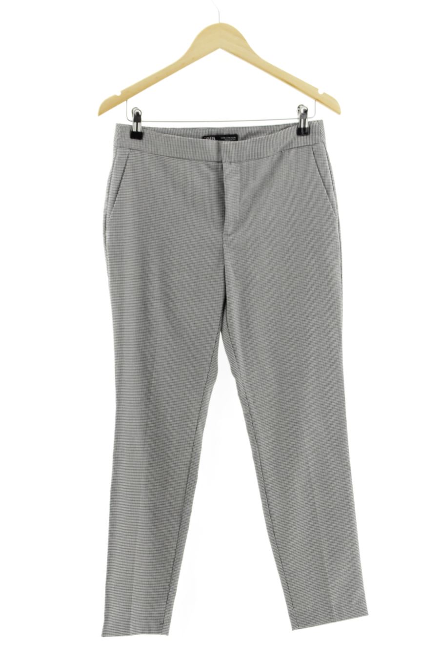 Pantalón de Zara de la talla 36, de color cuadros