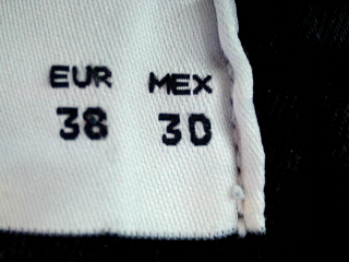 Vaquero de Pull & Bear de la talla 38