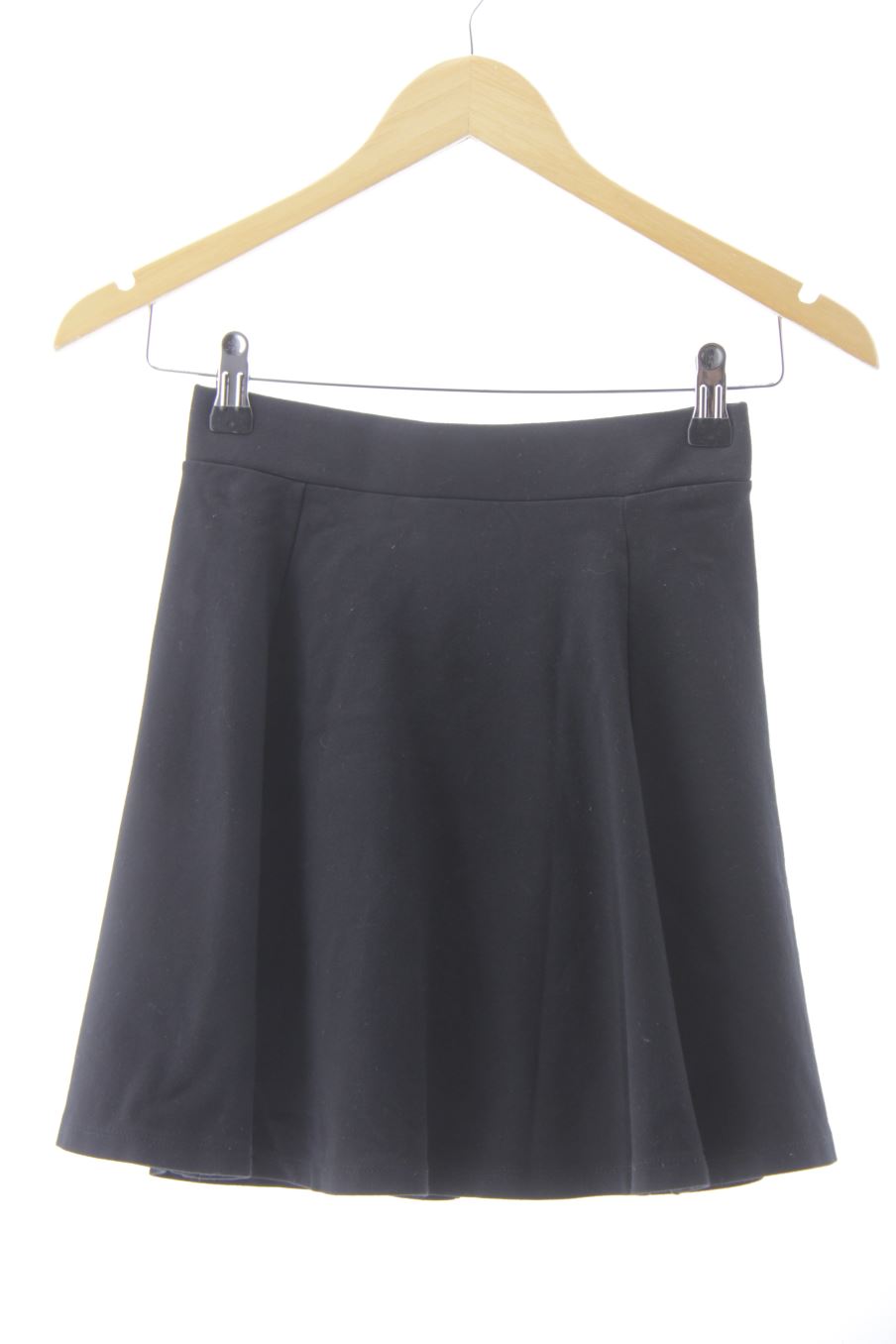 Falda de H&M de la talla XS, de color negro