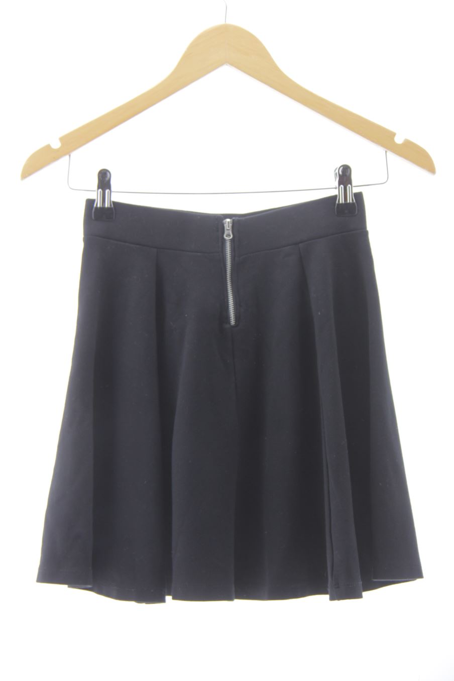 Falda de H&M de la talla XS, de color negro