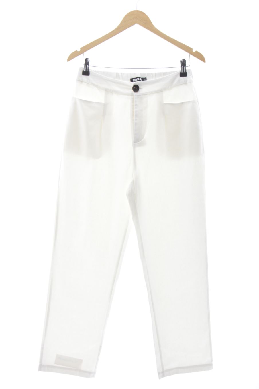Pantalon SOPHYLINE de la taille M, de couleur blanc