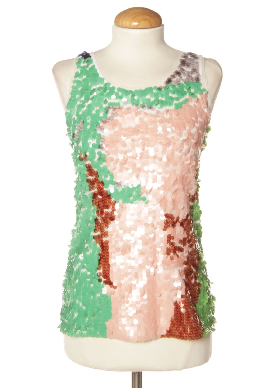 Top de U (by Adolfo Dominguez) de la talla S, de color estampado
