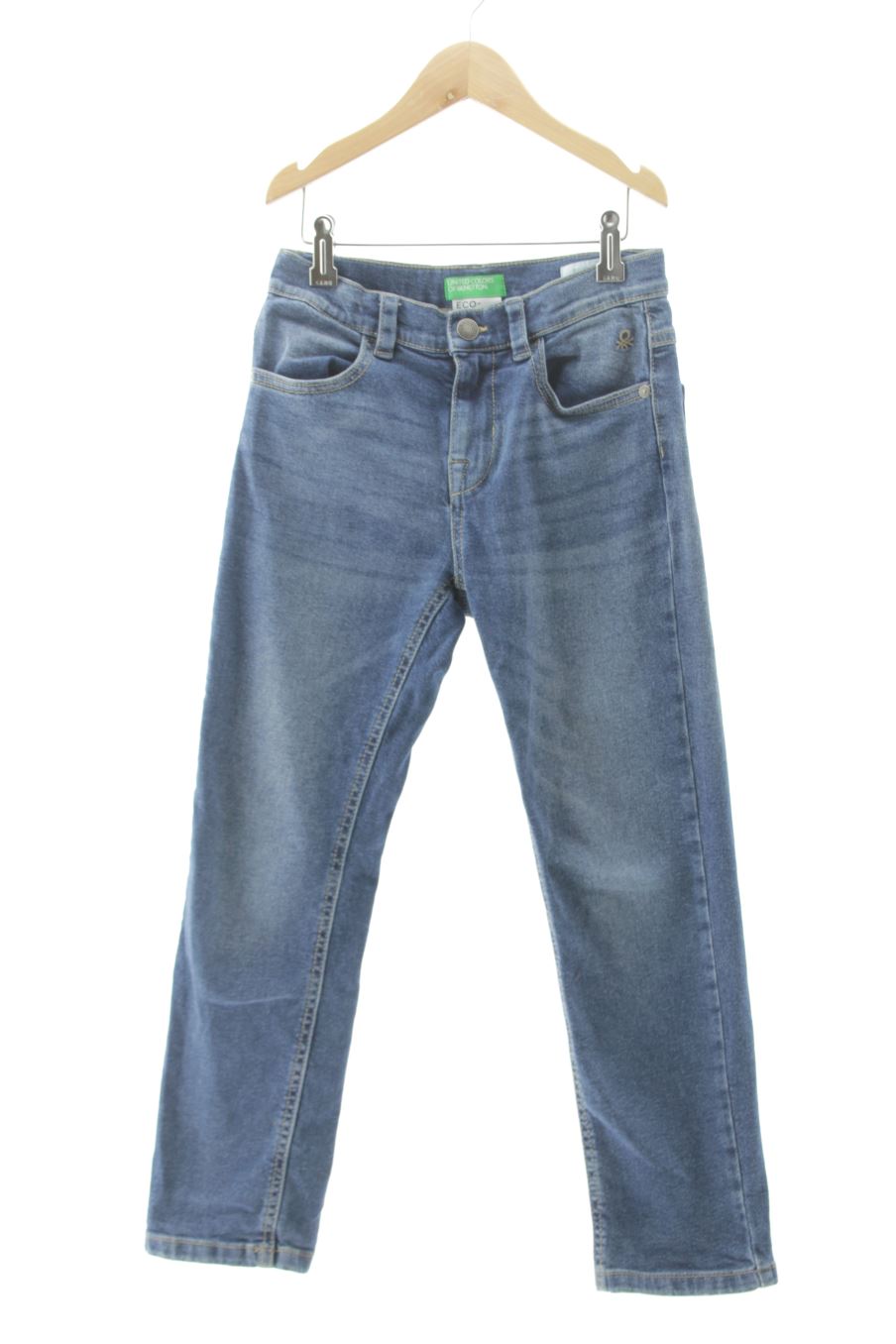 Jeans Benetton de la taille 8 ans de denim de seconde main