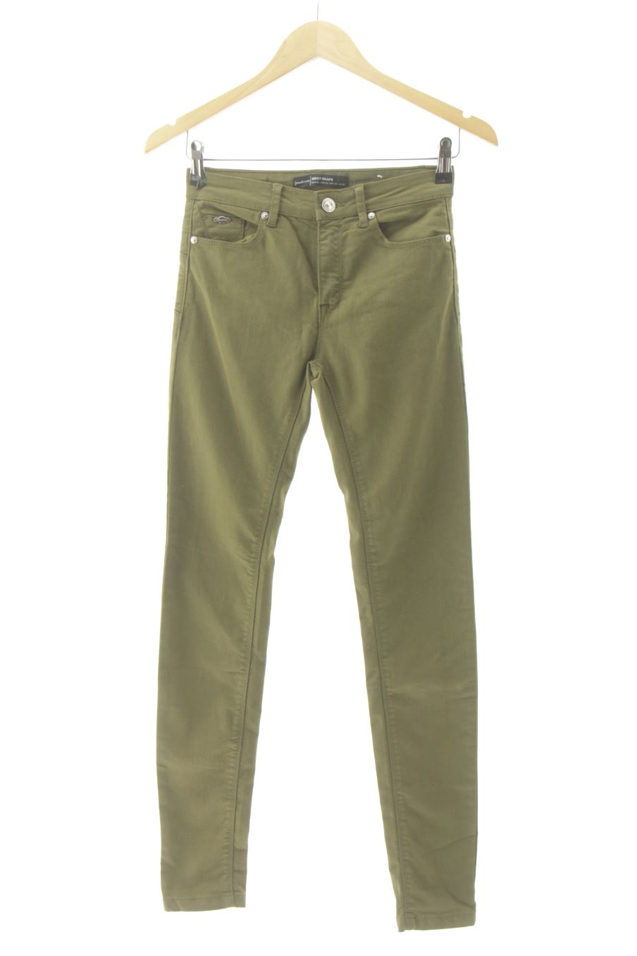 Jeans Stradivarius de la taille 34, de couleur vert