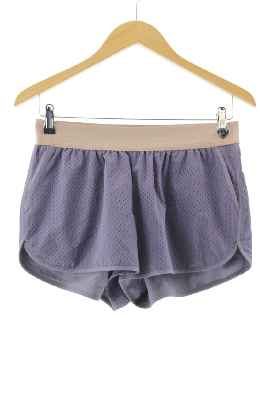 Pantalones cortos de deporte de Etam de la talla M, de color morado