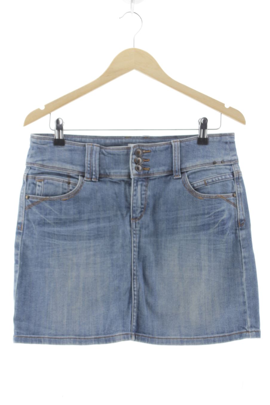 Jupe Cache cache de la taille M, de couleur bleu de denim