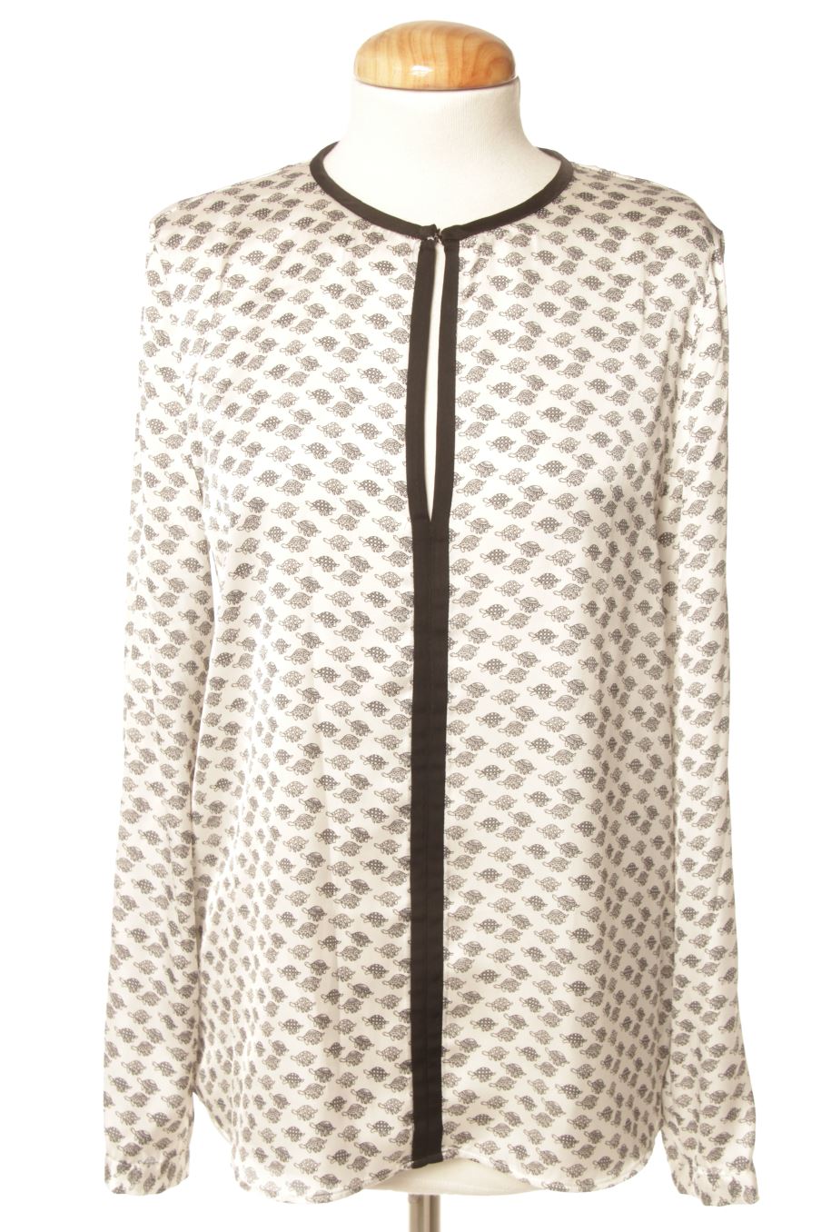 Blouse à manches longues Mango de la taille S, de couleur imprimés