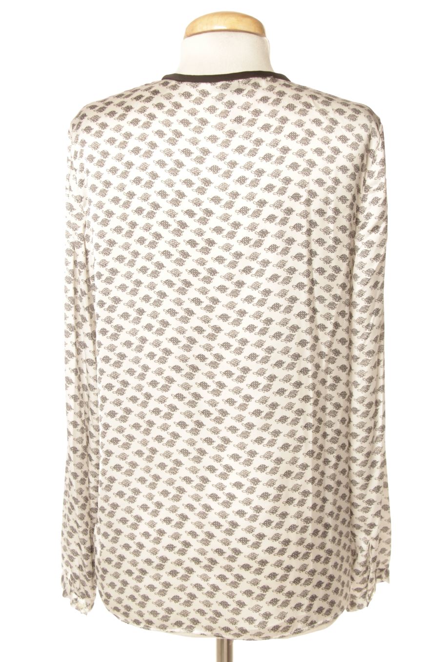 Blouse à manches longues Mango de la taille S, de couleur imprimés