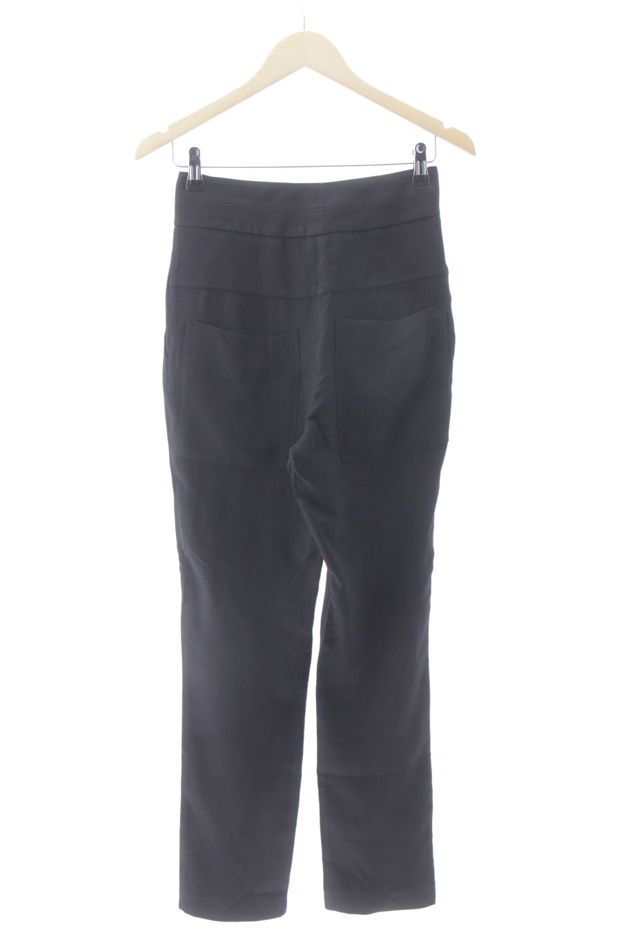 Pantalón de Mango de la talla 34, de color negro
