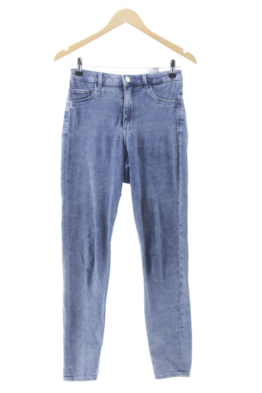 Jeans H&M de la taille 36, de couleur bleu de denim