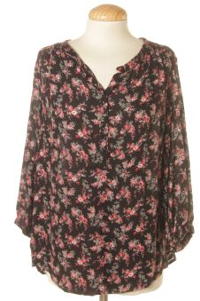 Blusa de manga larga L Mango