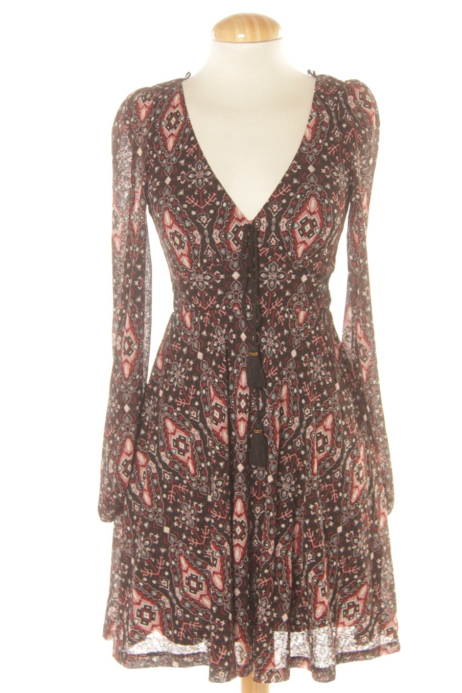Robe casual Springfield de la taille XS, de couleur imprimés